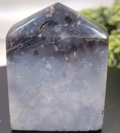 Blue Plume Agate