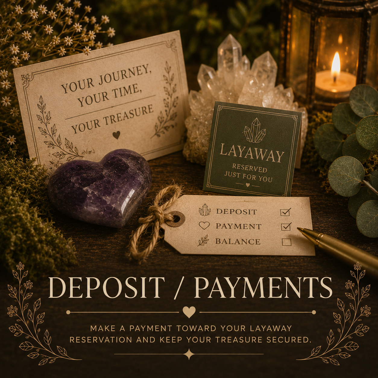 Lay Away Deposit/Payments