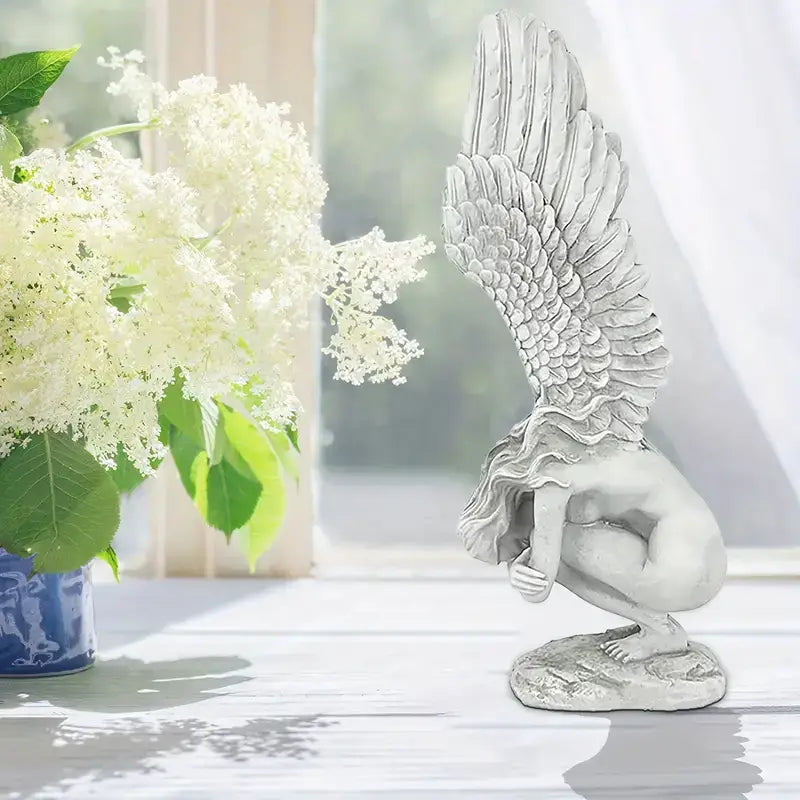 Redemption Fairy Statue with Angel Wings Miniature - 5.9'': Small (5.9'')