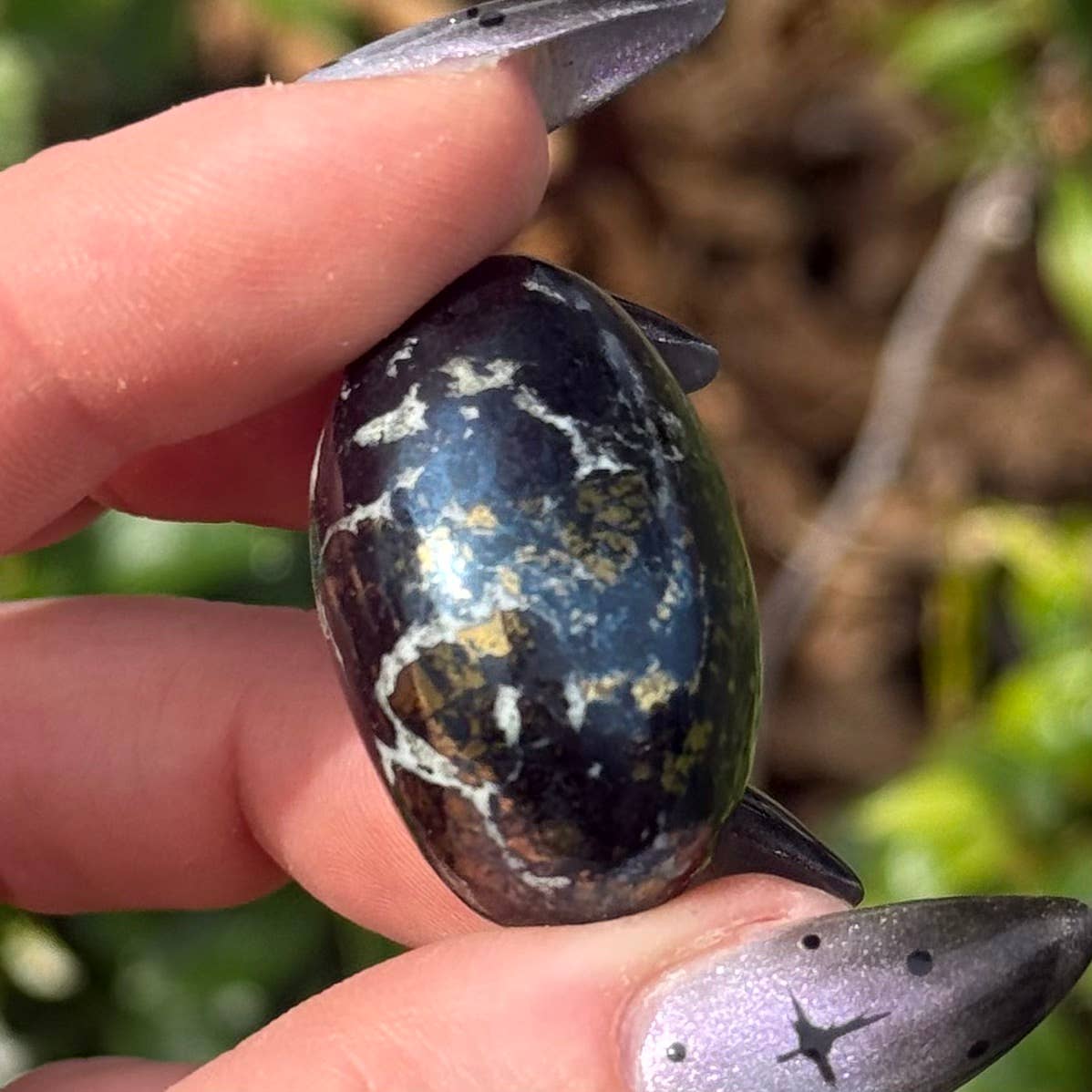 Covellite Tumble Stone