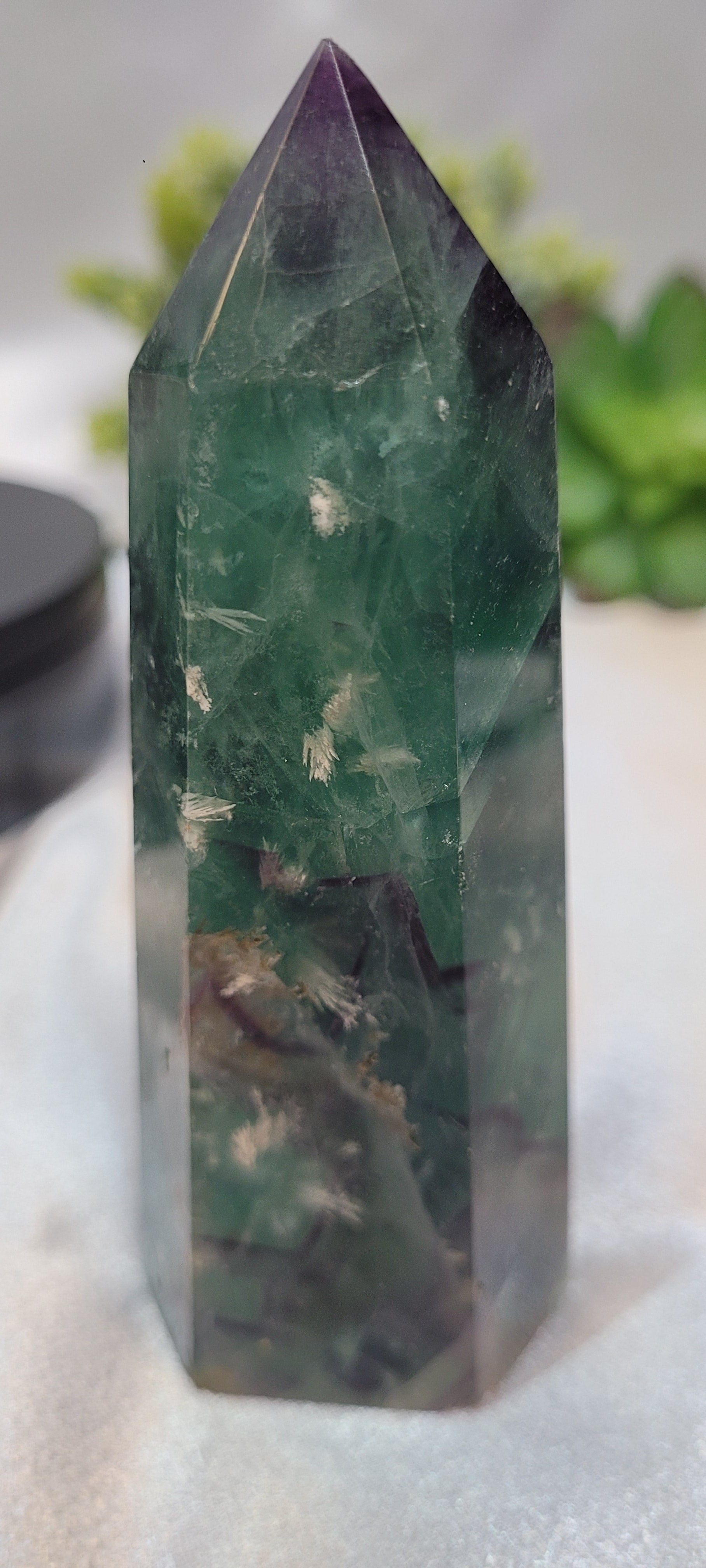 Rainbow Fluorite Tower
