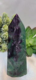 Rainbow Fluorite Tower
