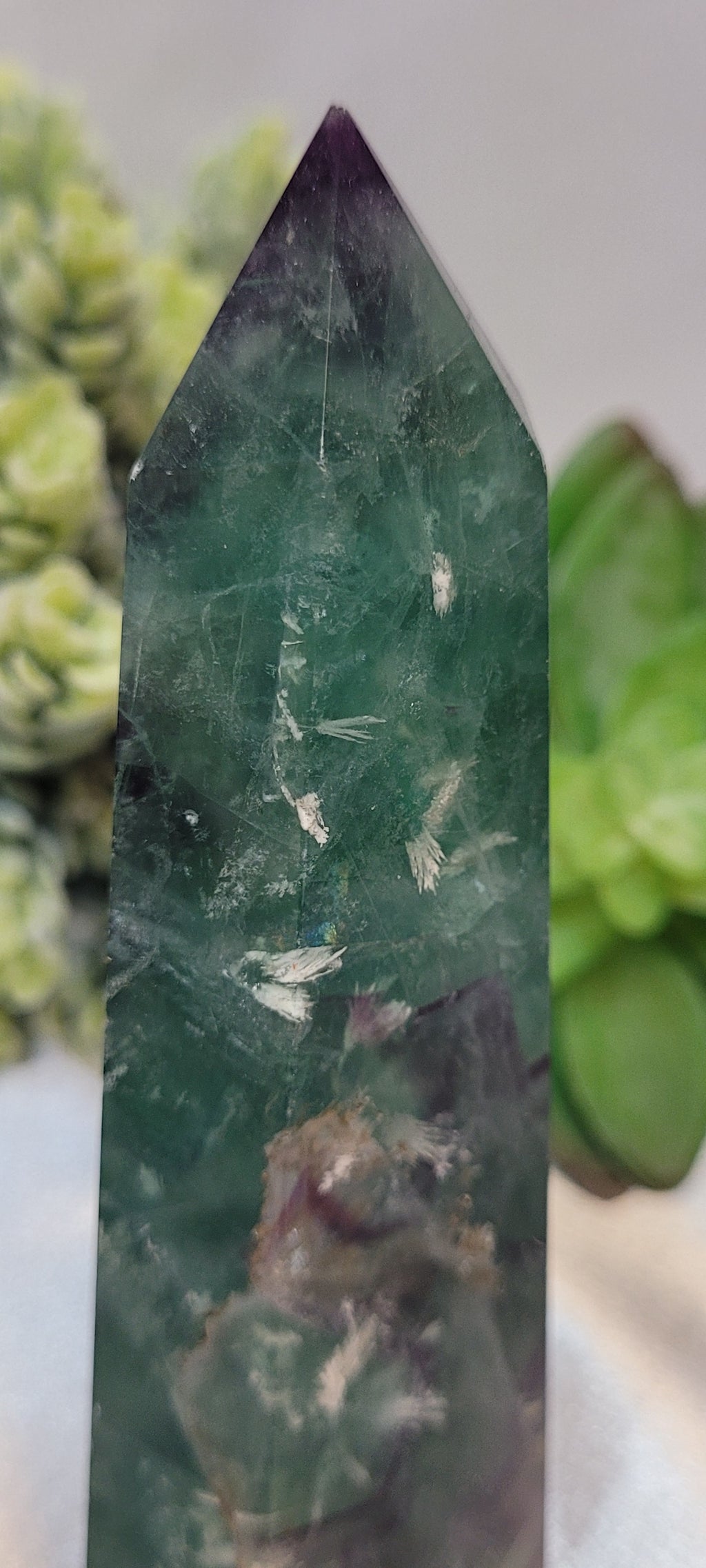 Rainbow Fluorite Tower