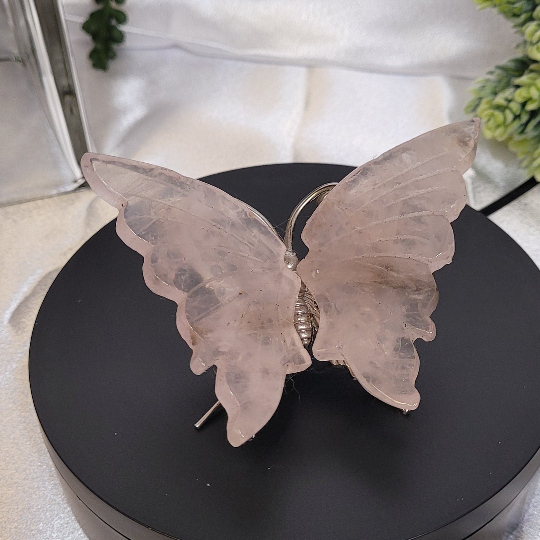 Rose Quartz Butterfly