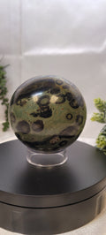 Kambaba Jasper Sphere ~The Moss Eclipse •
