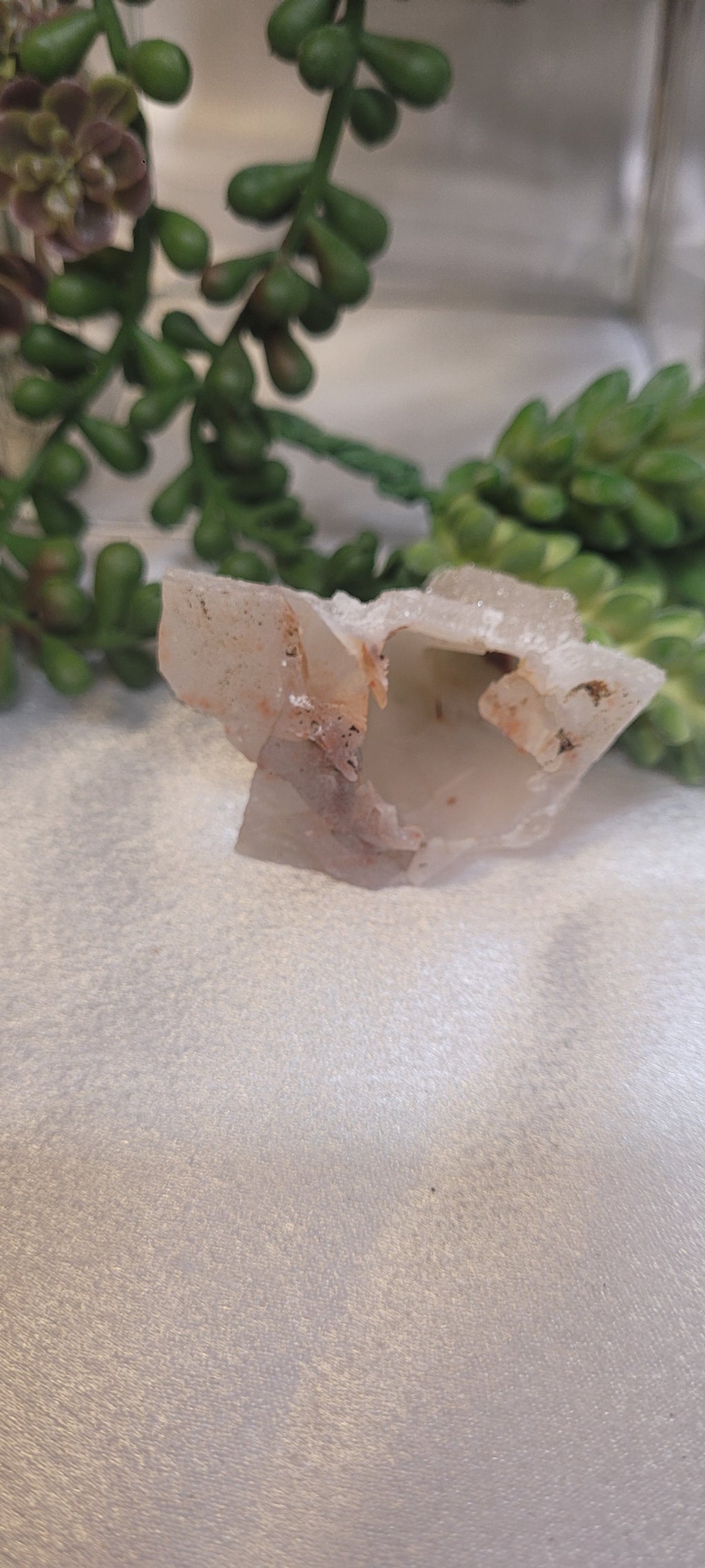 Blush Druzy Chalcedony Mini Specimen