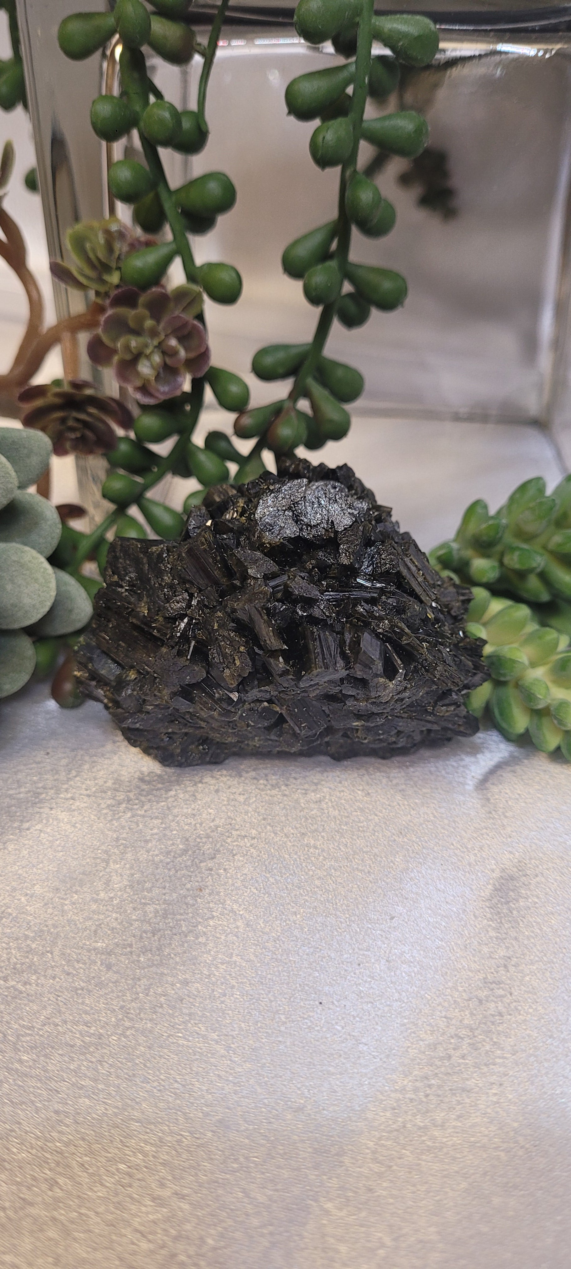 Epidote Crystal Cluster