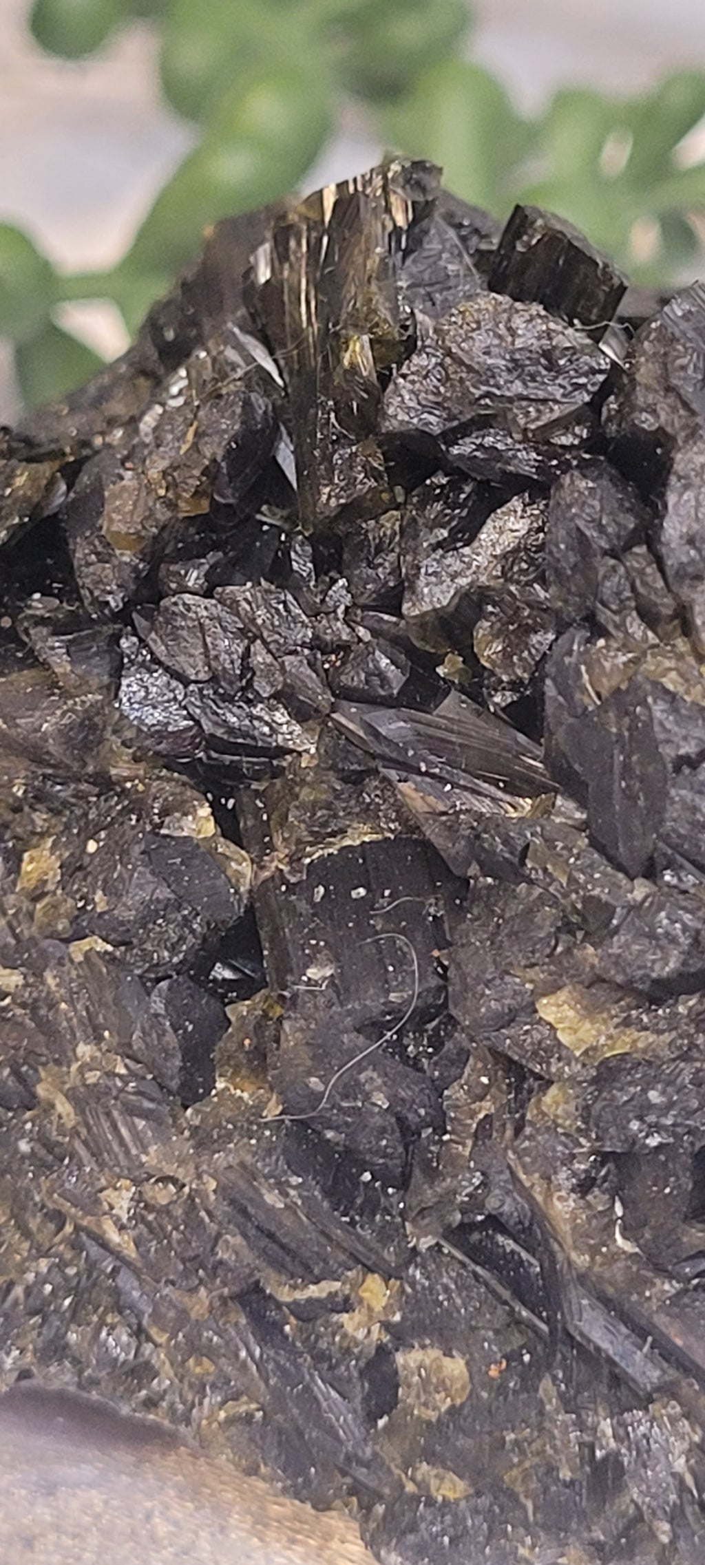 Epidote Crystal Cluster