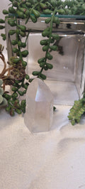 Angel Aura Clear Quartz Tower