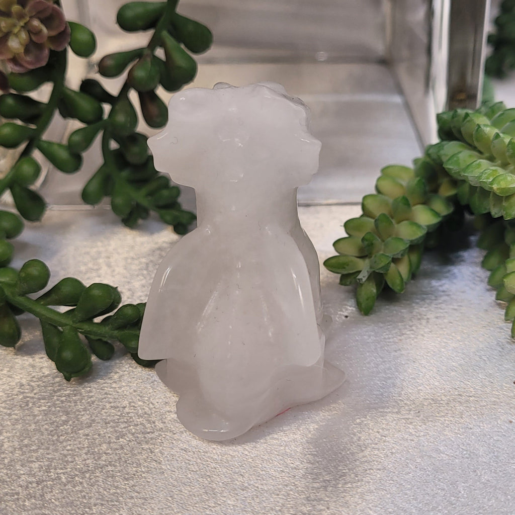Milky Quartz Dragon