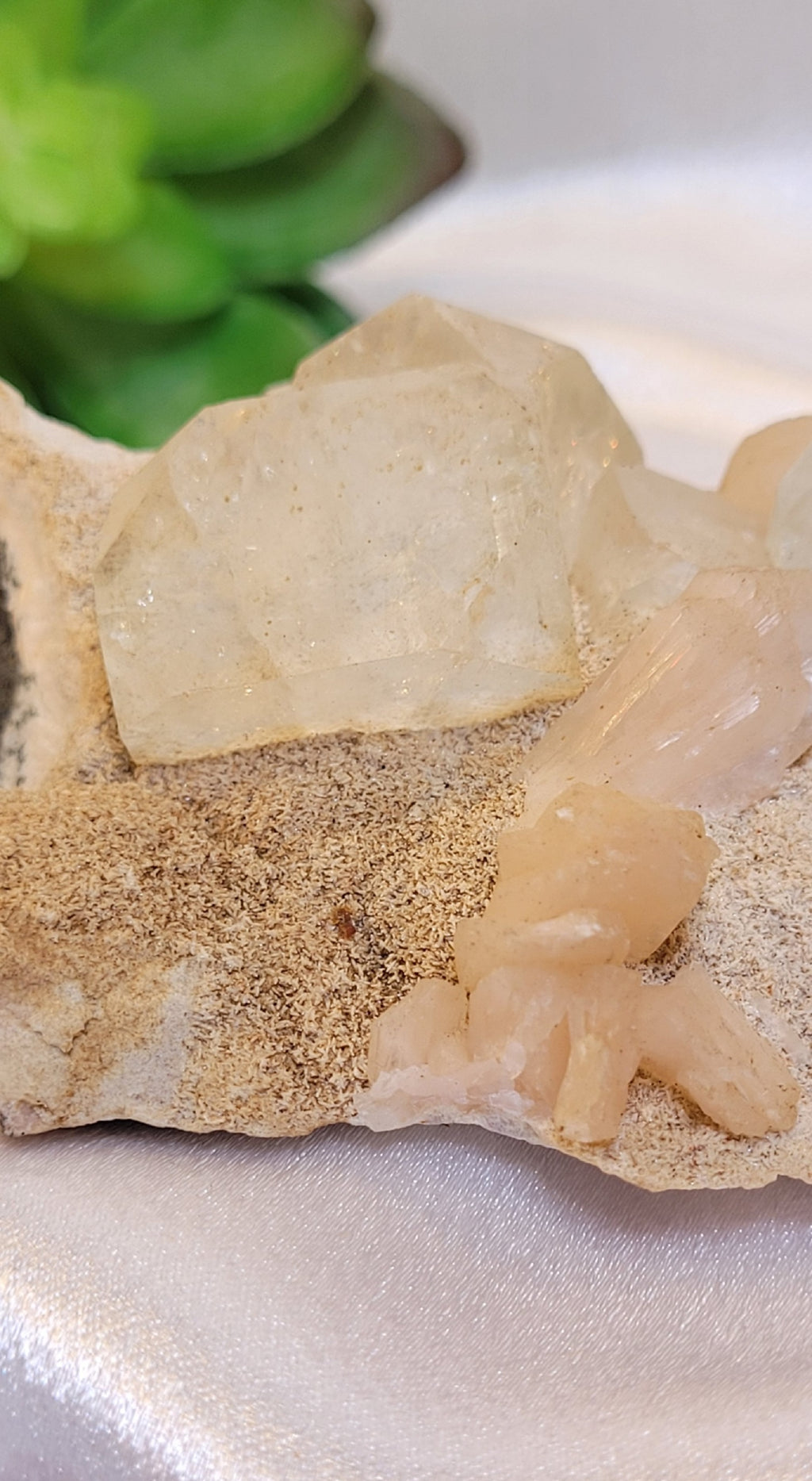 Apophyllite & Stilbite Specimen
