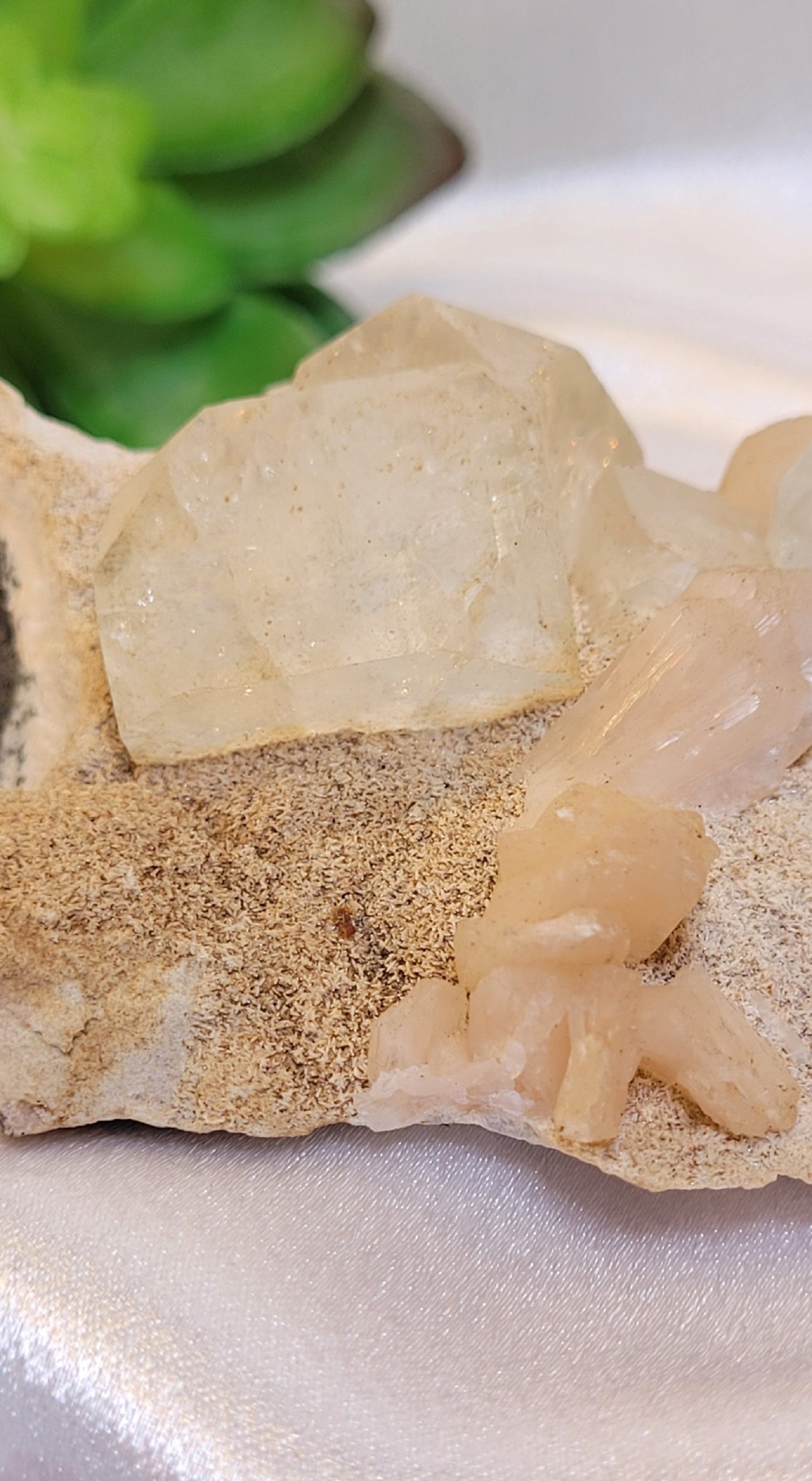 Apophyllite & Stilbite Specimen