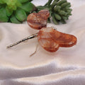 Fire Quartz Dragonfly