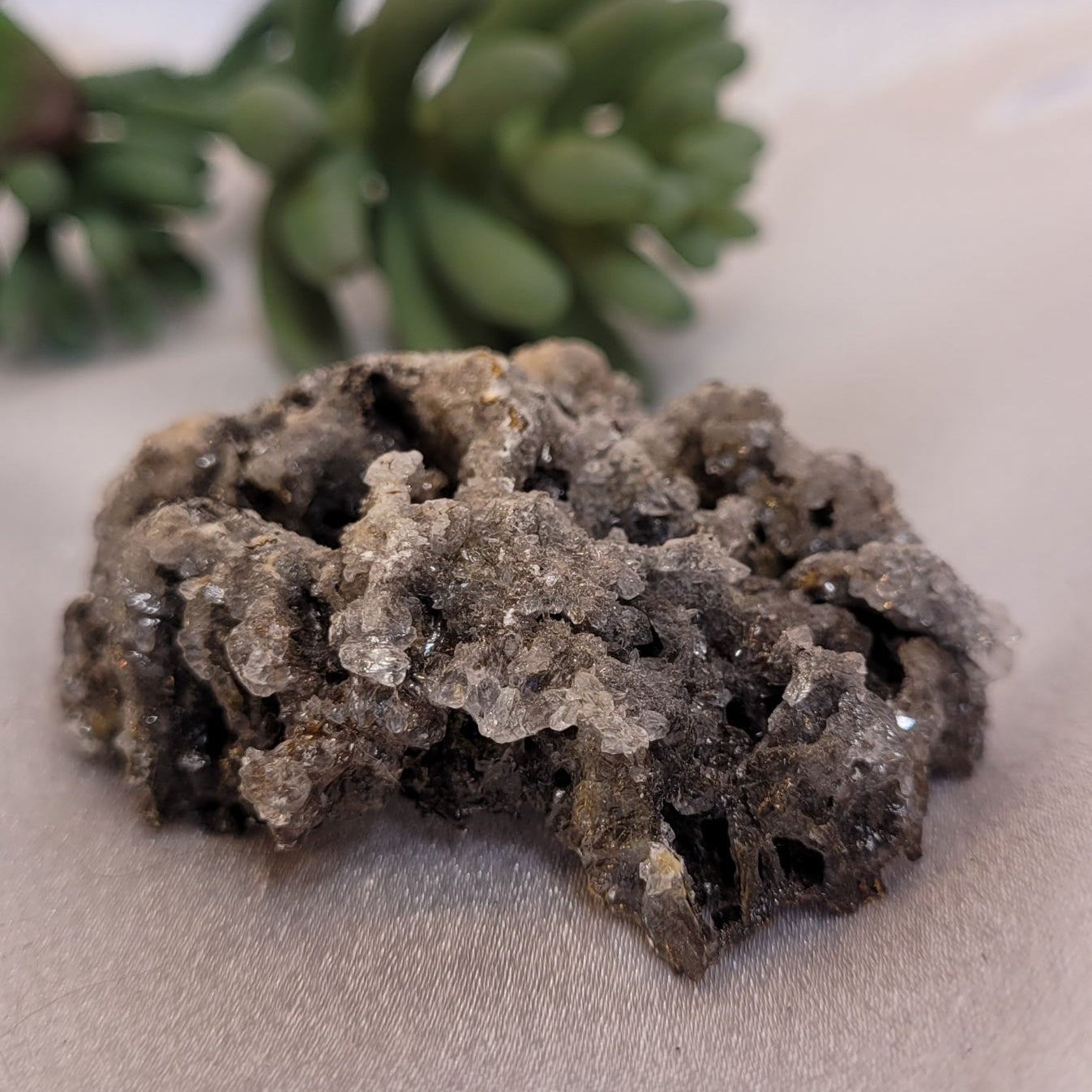 Cave Calcite Druzy Specimen