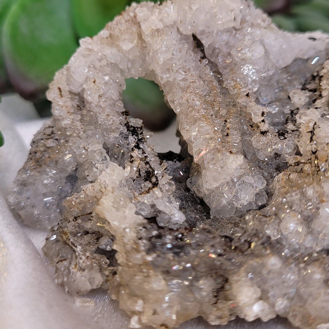 Cave Calcite Druzy Formation 🤍✨