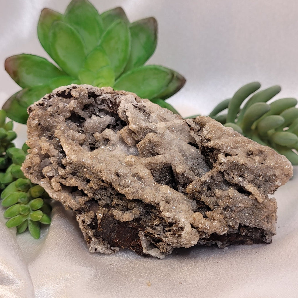 Cave Calcite Druzy Crystal Formation