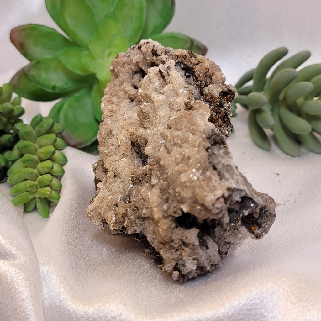Cave Calcite Druzy Crystal Formation