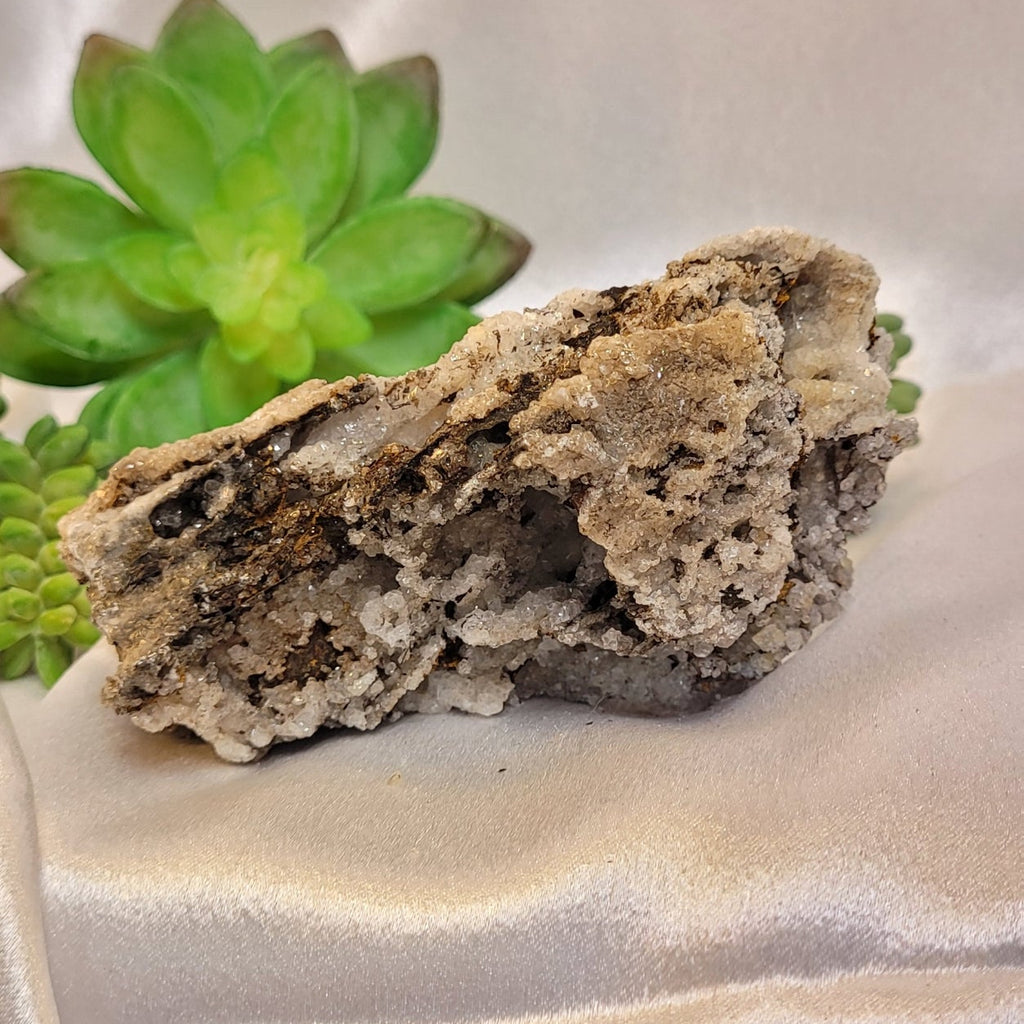 Cave Calcite Druzy Crystal Formation