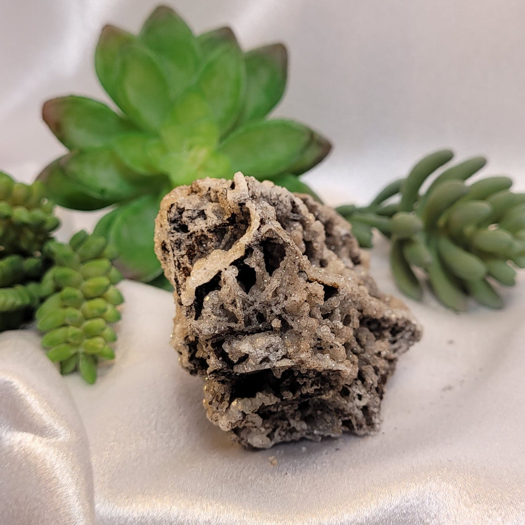 Cave Calcite Druzy Crystal Formation