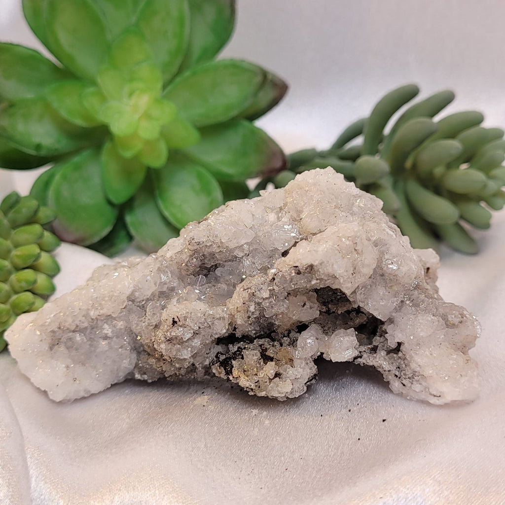 Cave Calcite Druzy Crystal Formation
