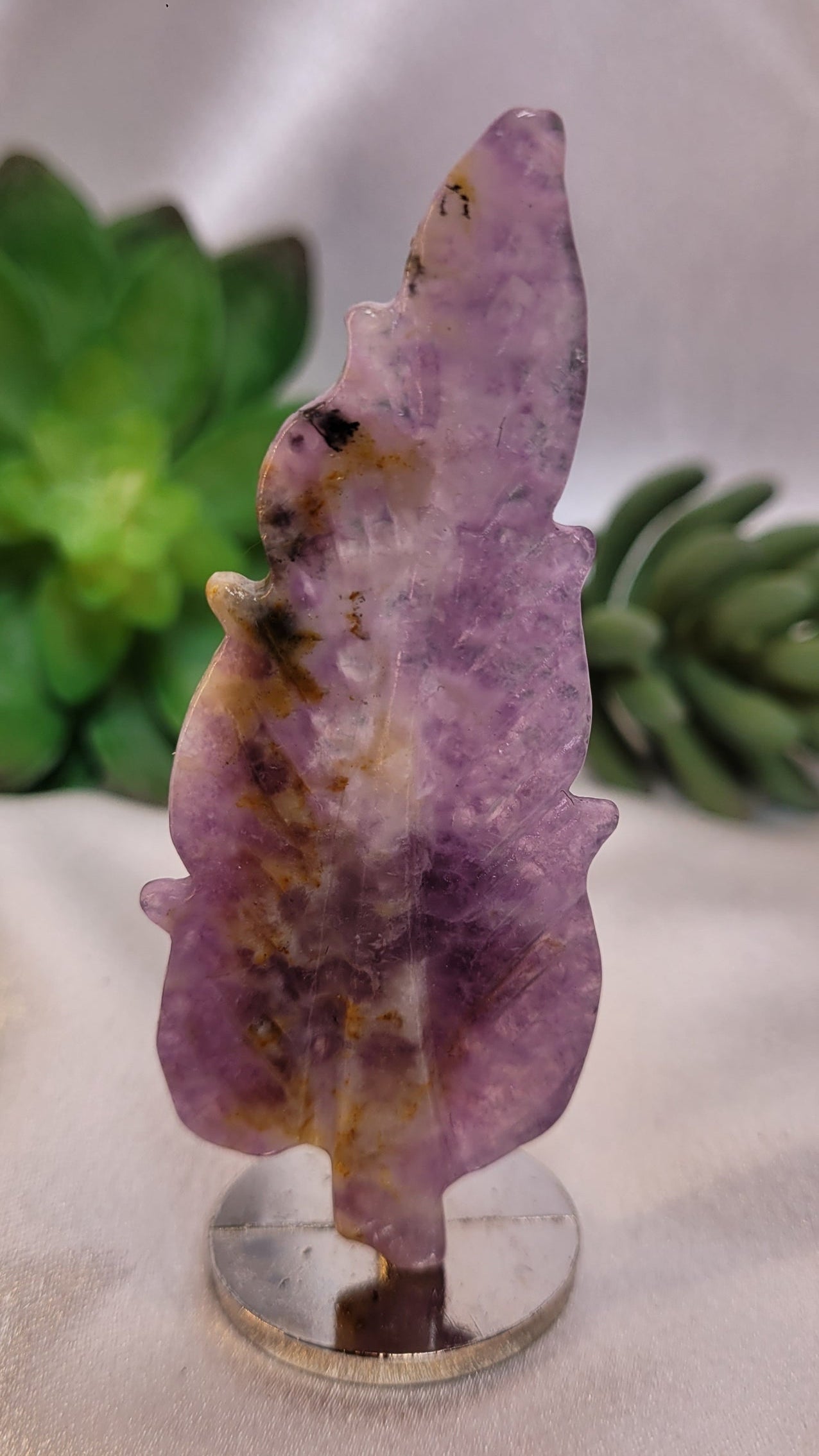 Crystal Feather Carvings ✨