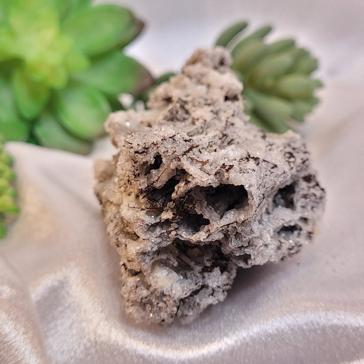 Cave Calcite Druzy Specimen ✨