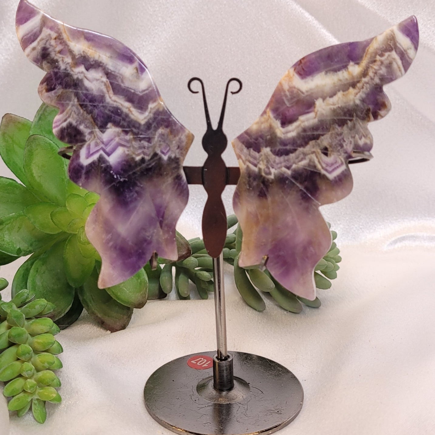 Crystal Butterfly Wings on Stand