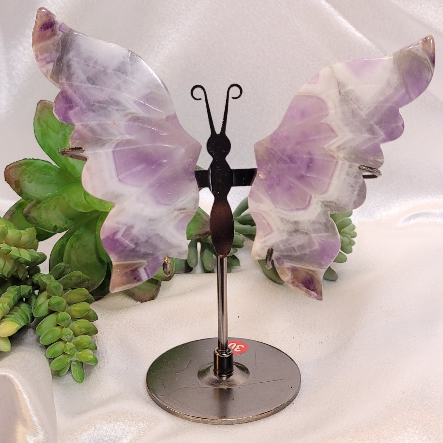 Crystal Butterfly Wings on Stand