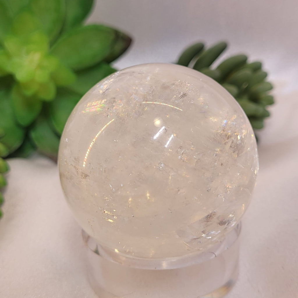 Rainbow Calcite Sphere