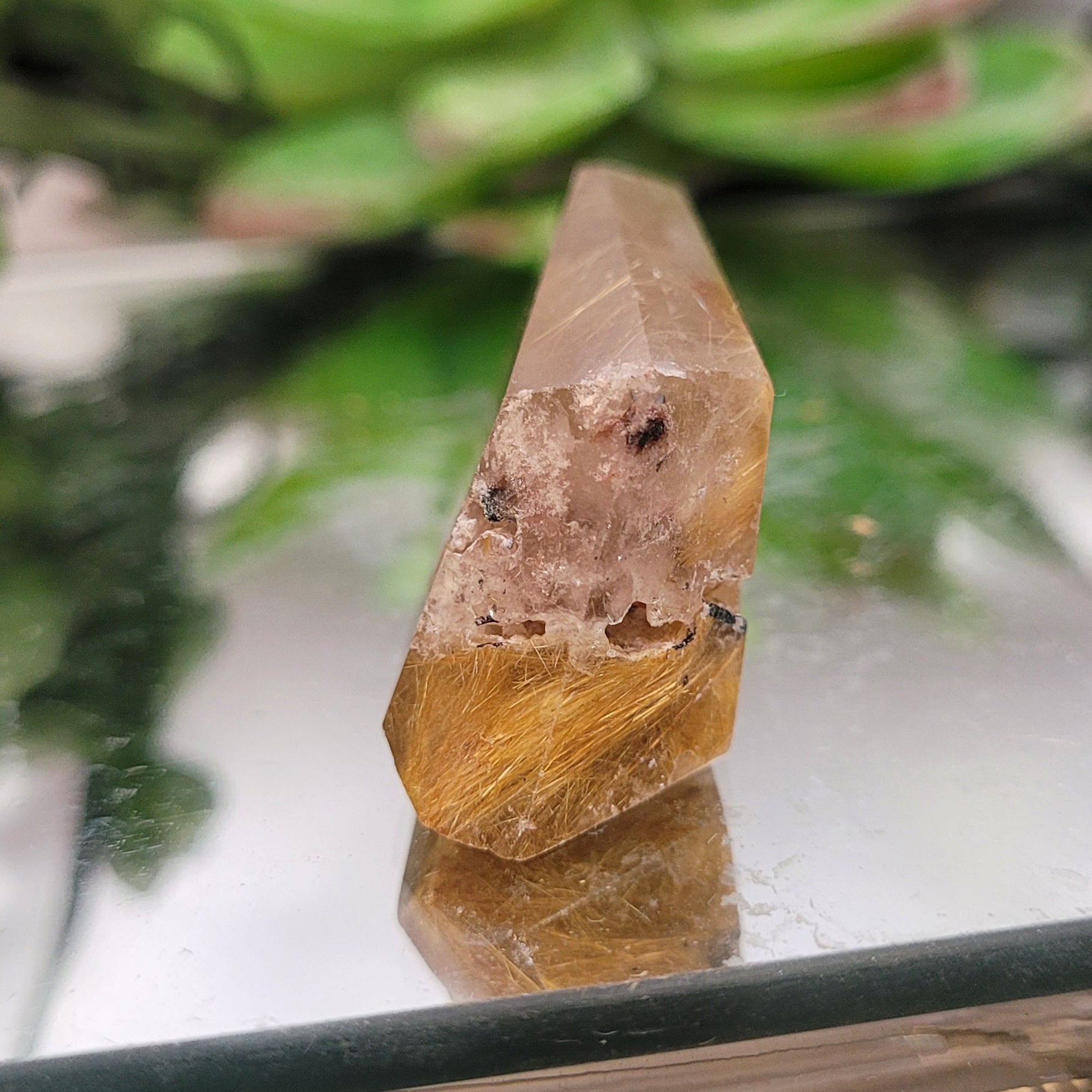 Golden Rutilated Quartz Freeform • 20g