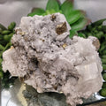 Pyrite with Quartz & Calcite Specimen