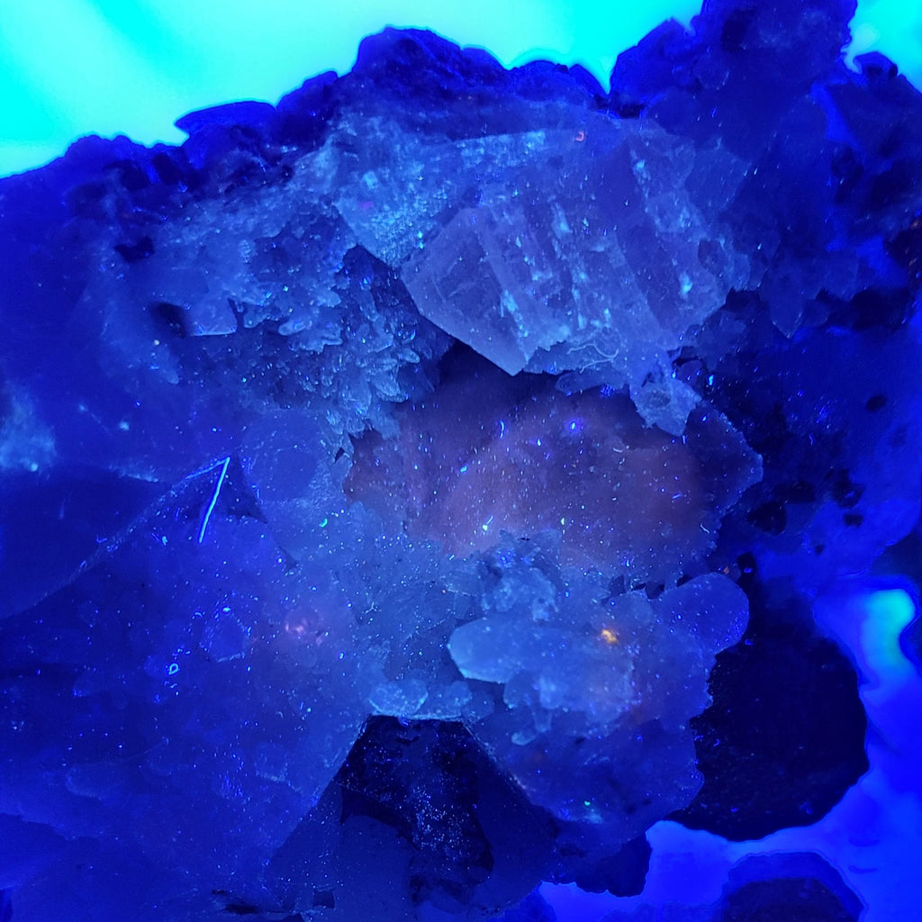 Pyrite with Quartz & Calcite Specimen