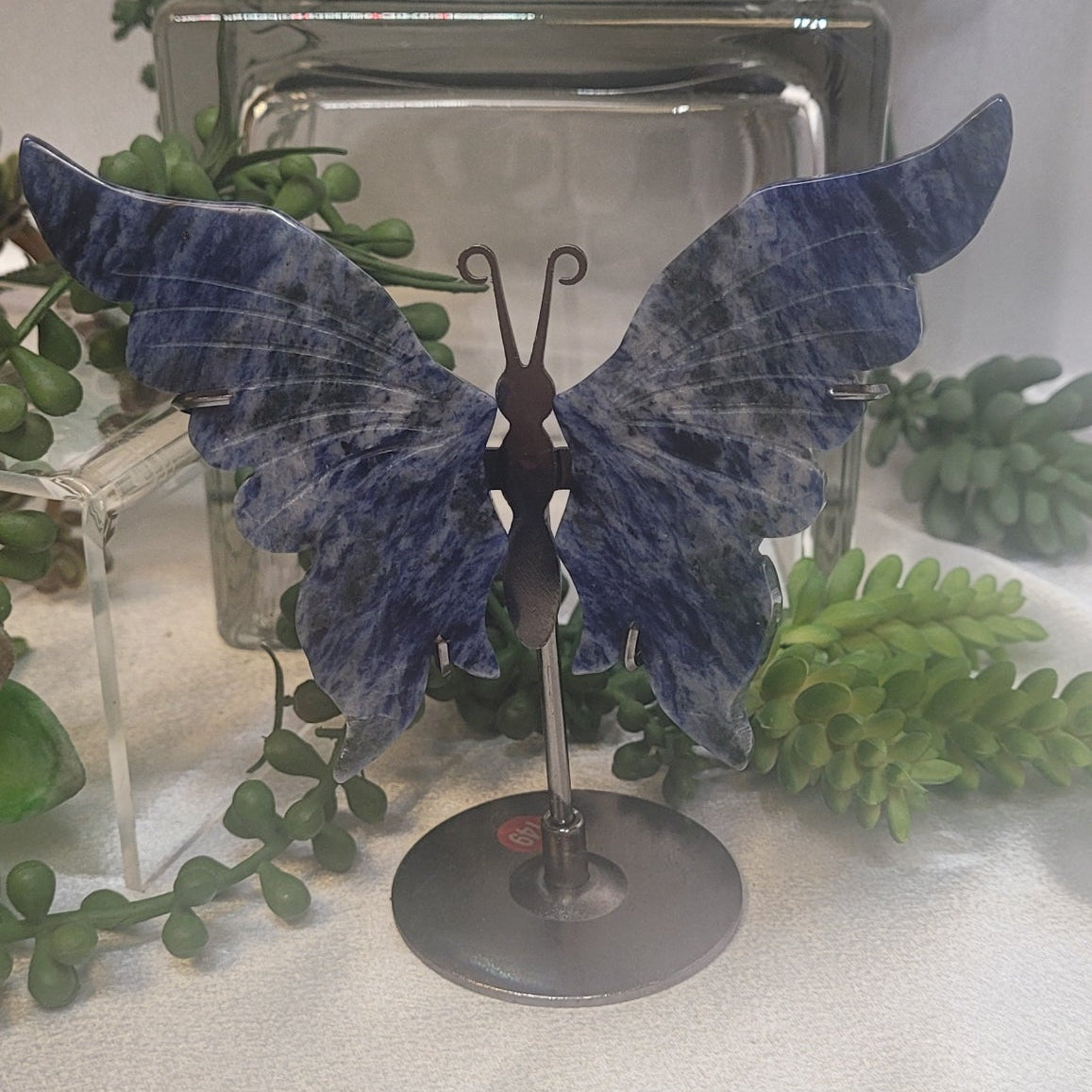 Crystal Butterfly Wings on Stand