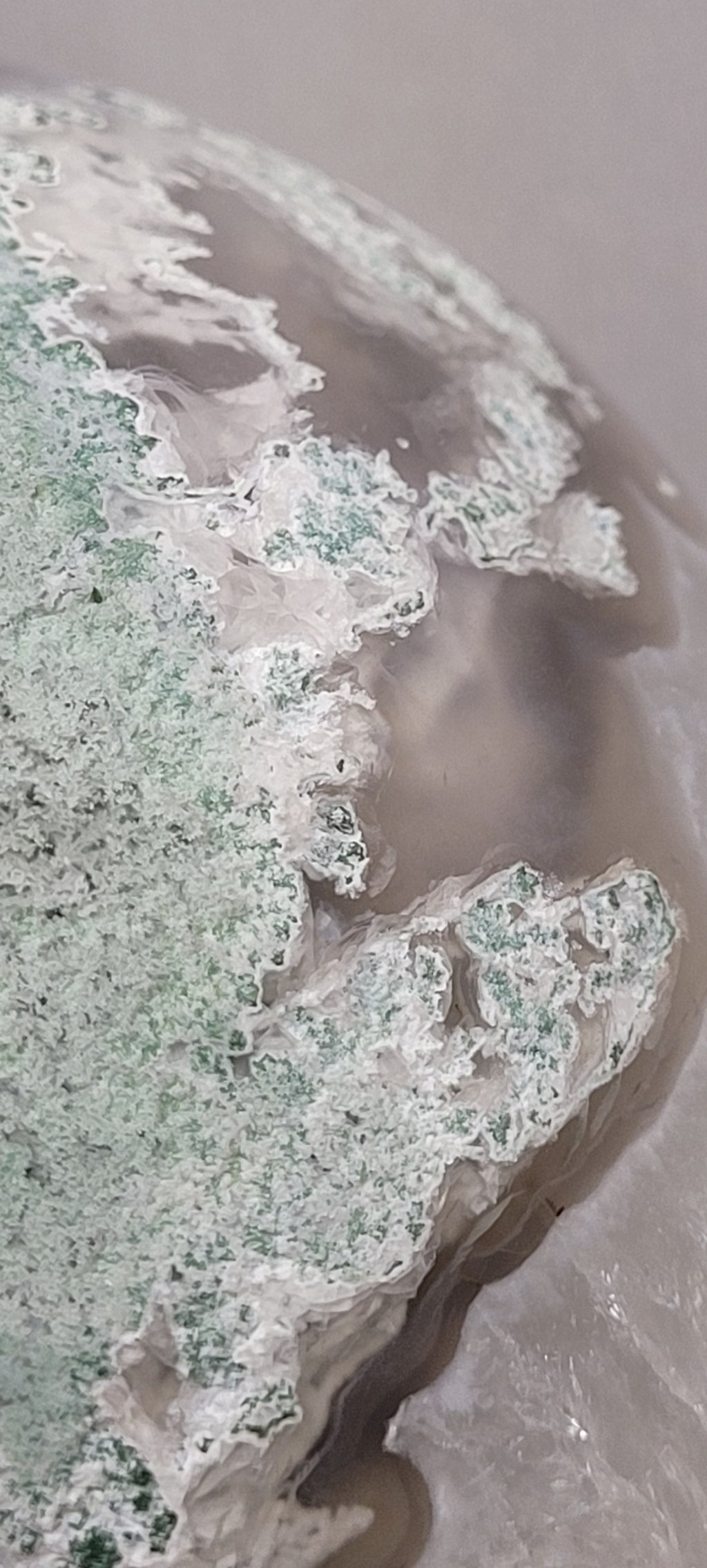 Moss Agate Sphere Collector Grade  | 116 mm | 2,148 g