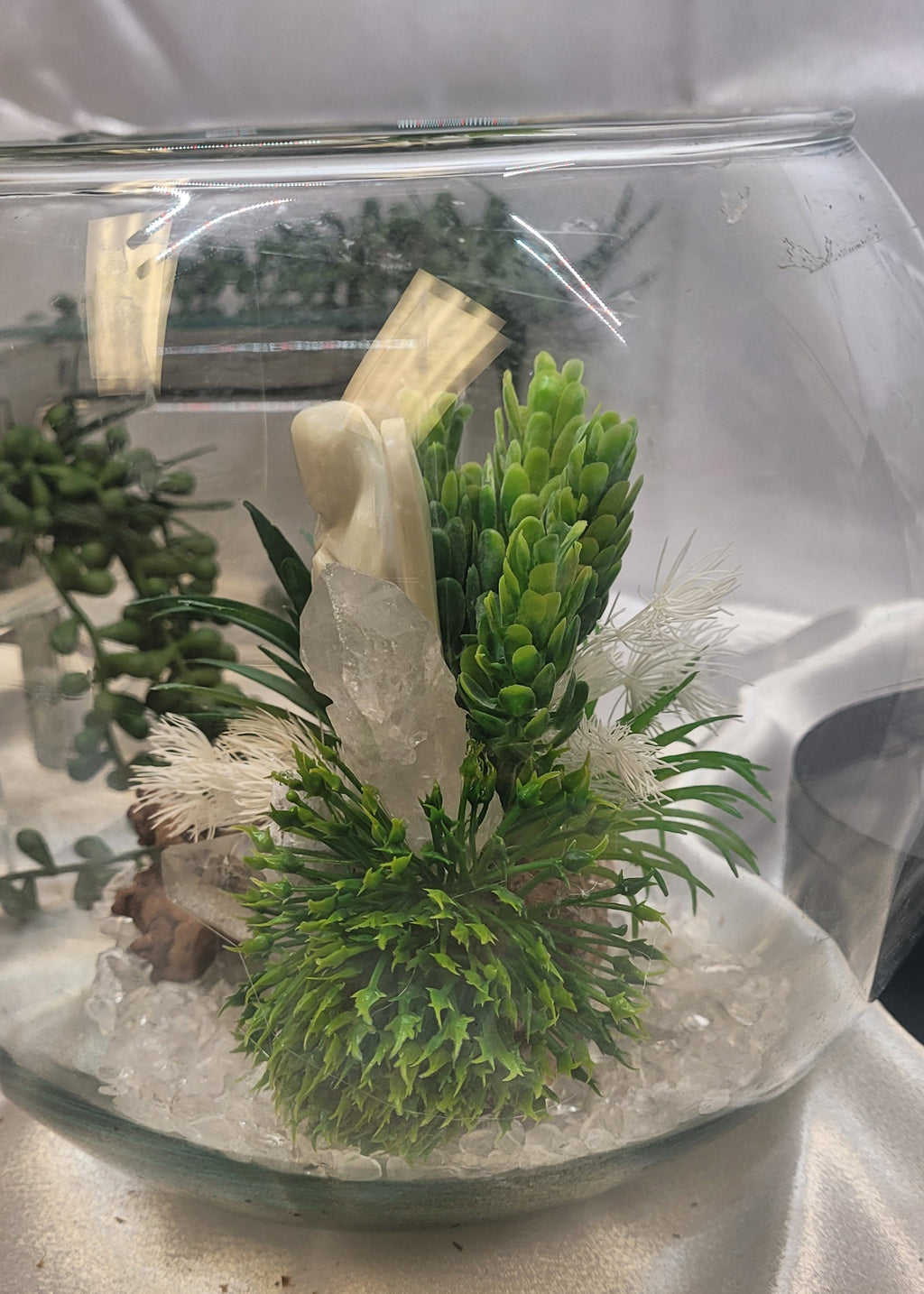 Aventurine Angel Crystal Terrarium