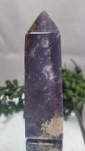 Purple Chalcedony Plume Tower