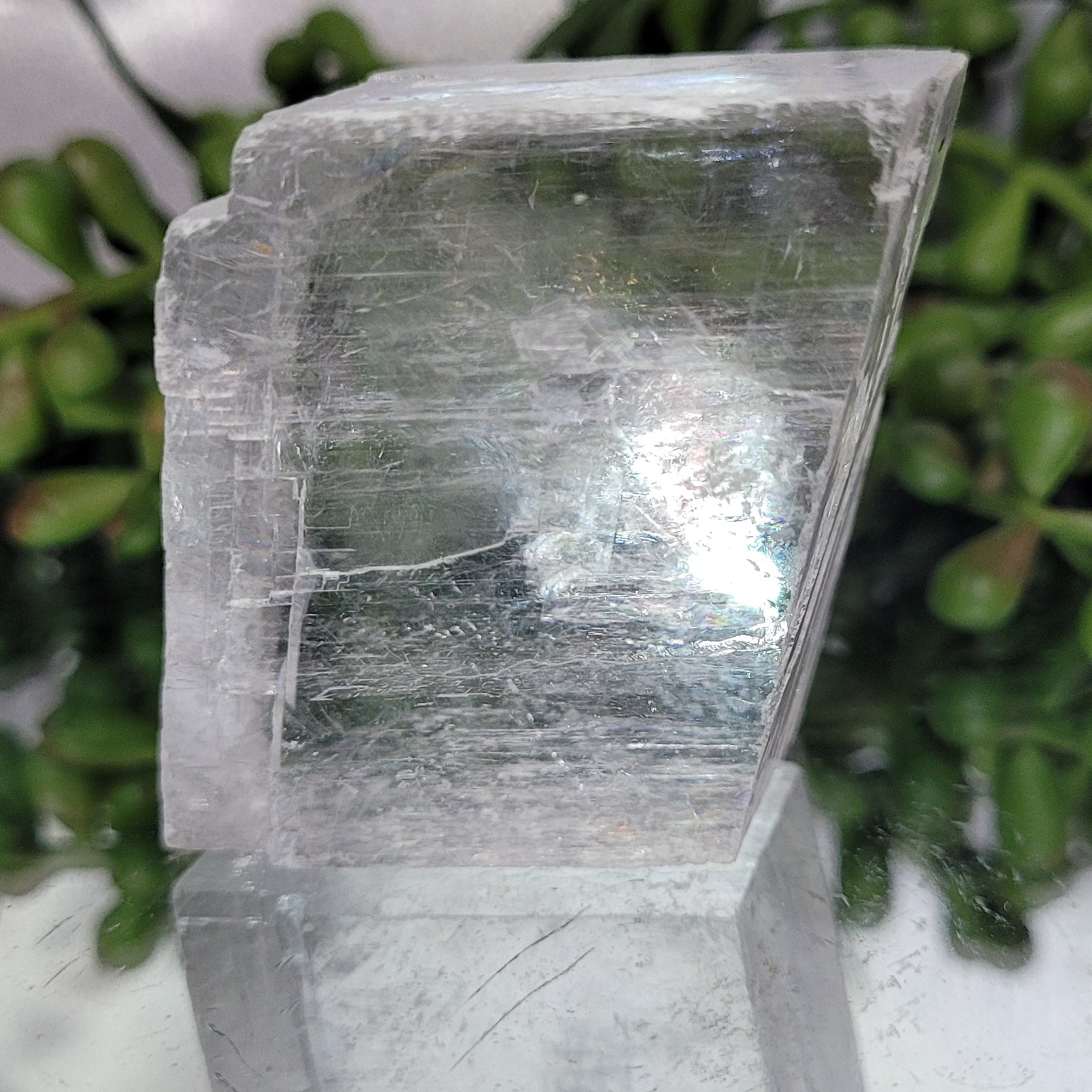 Optical Calcite (Iceland Spar) Cleavage Specimen – 54mm
