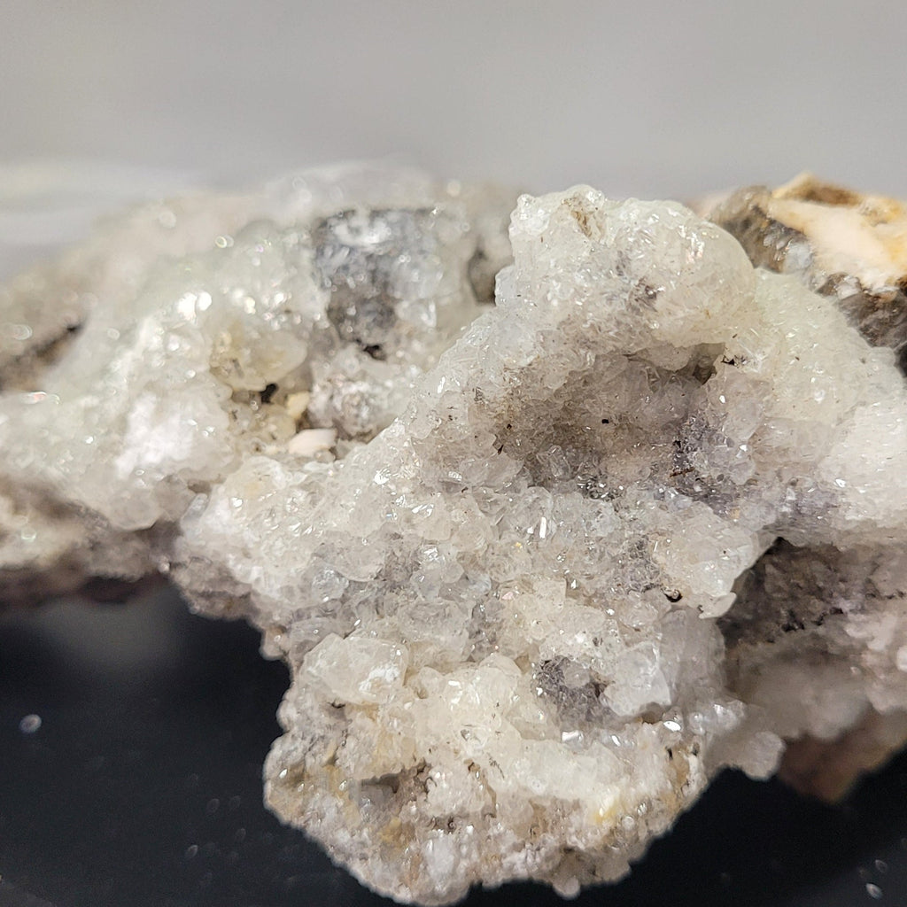 White Cave Calcite Crystal Cluster | Natural Druzy Mineral Specimen | 428g