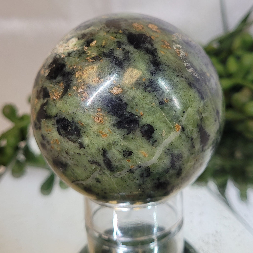 Serpentine Sphere | Polished Crystal Sphere | 57.1mm