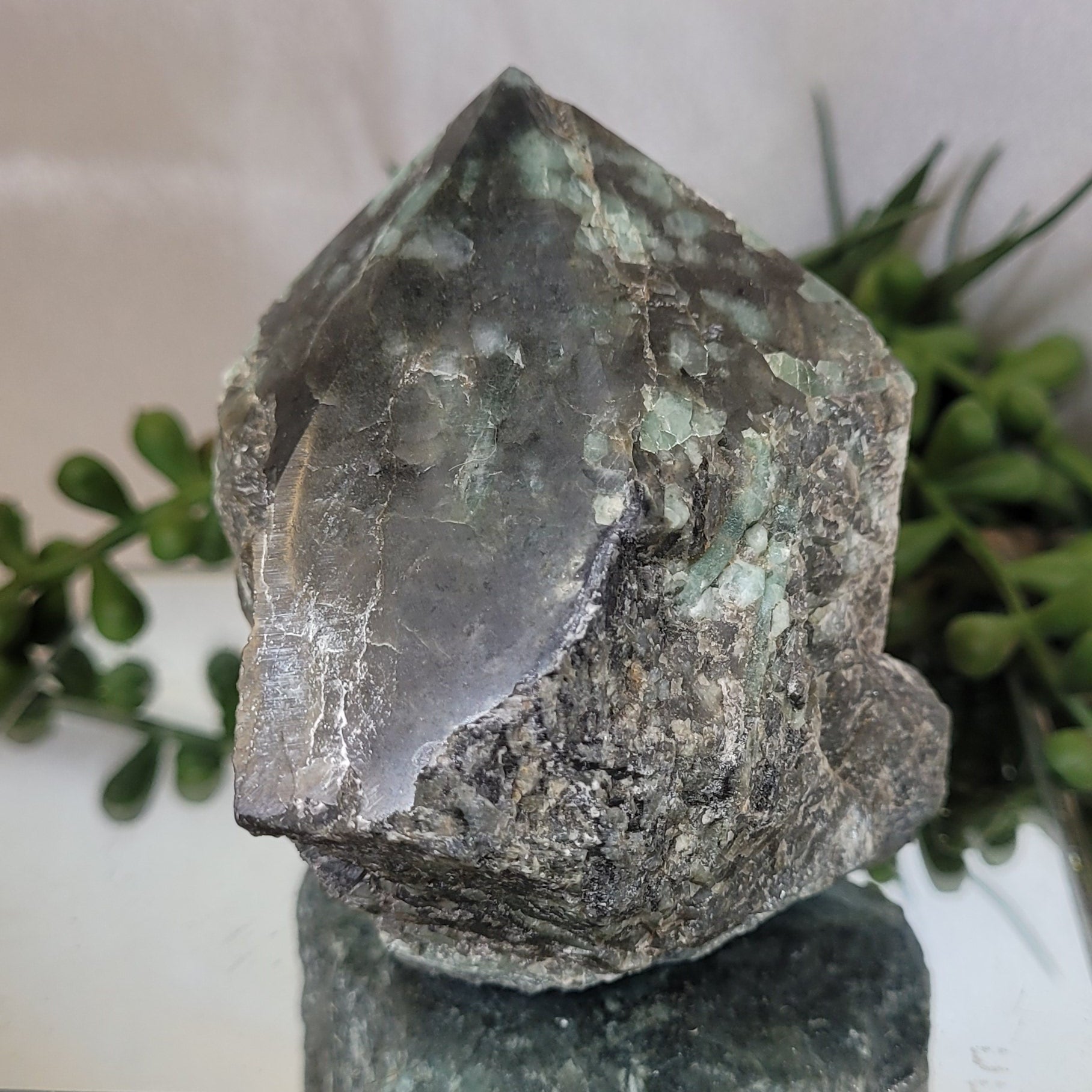 Emerald in Matrix Polished Point | Natural Emerald Specimen | 364g