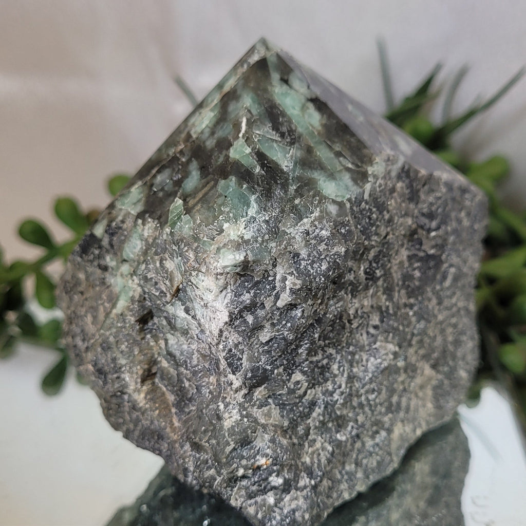 Emerald in Matrix Polished Point | Natural Emerald Specimen | 364g