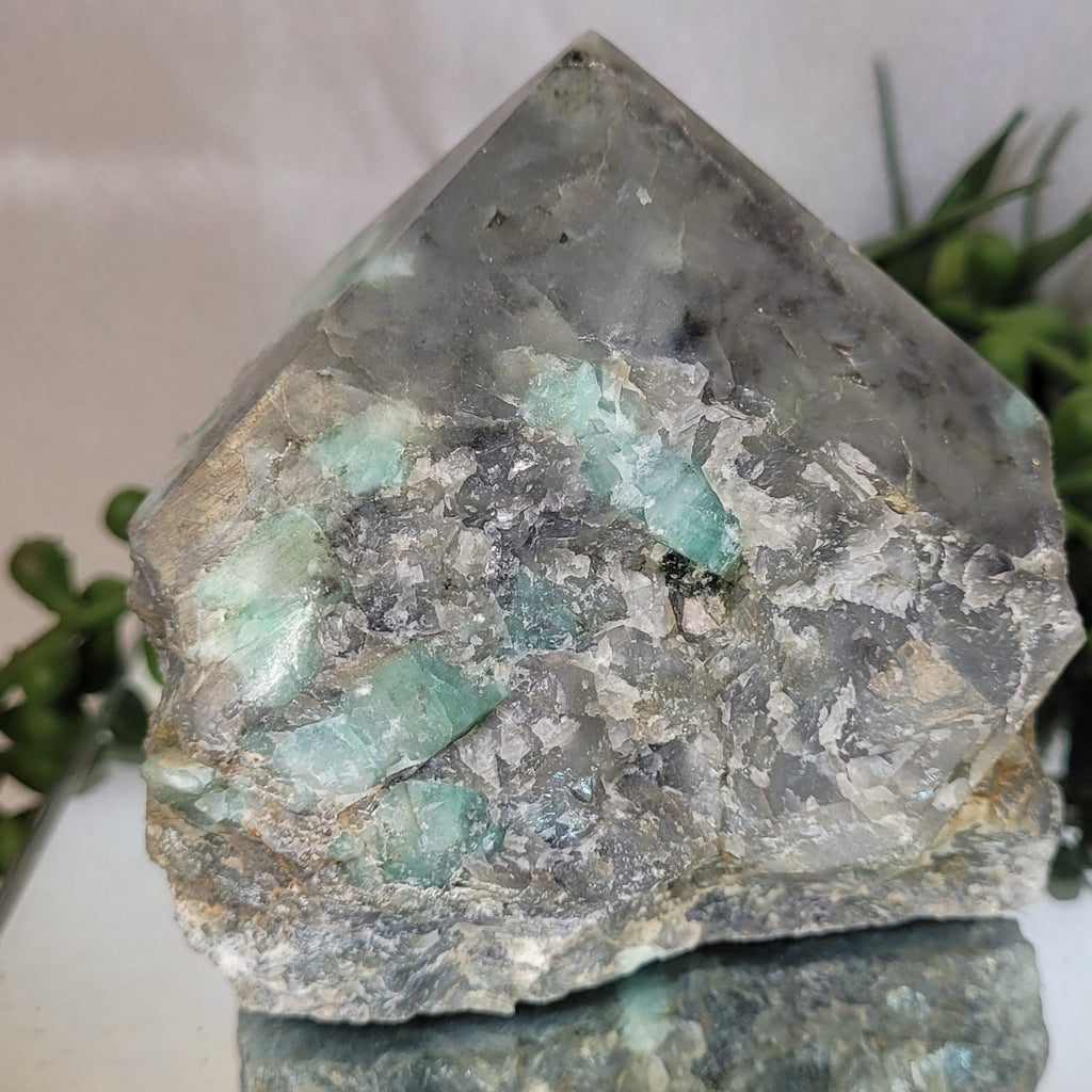 Emerald in Matrix Polished Point | 445g