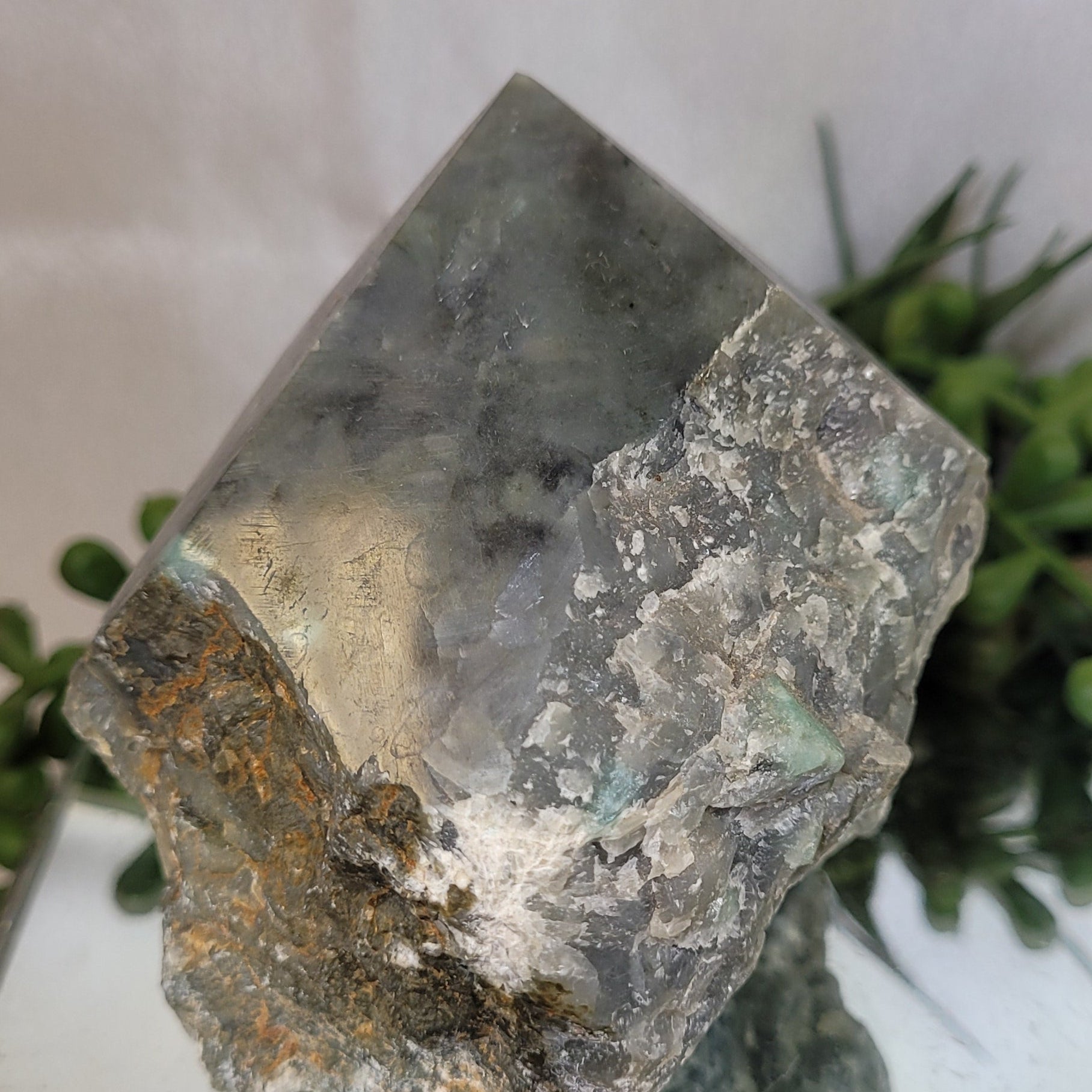 Emerald in Matrix Polished Point | 445g