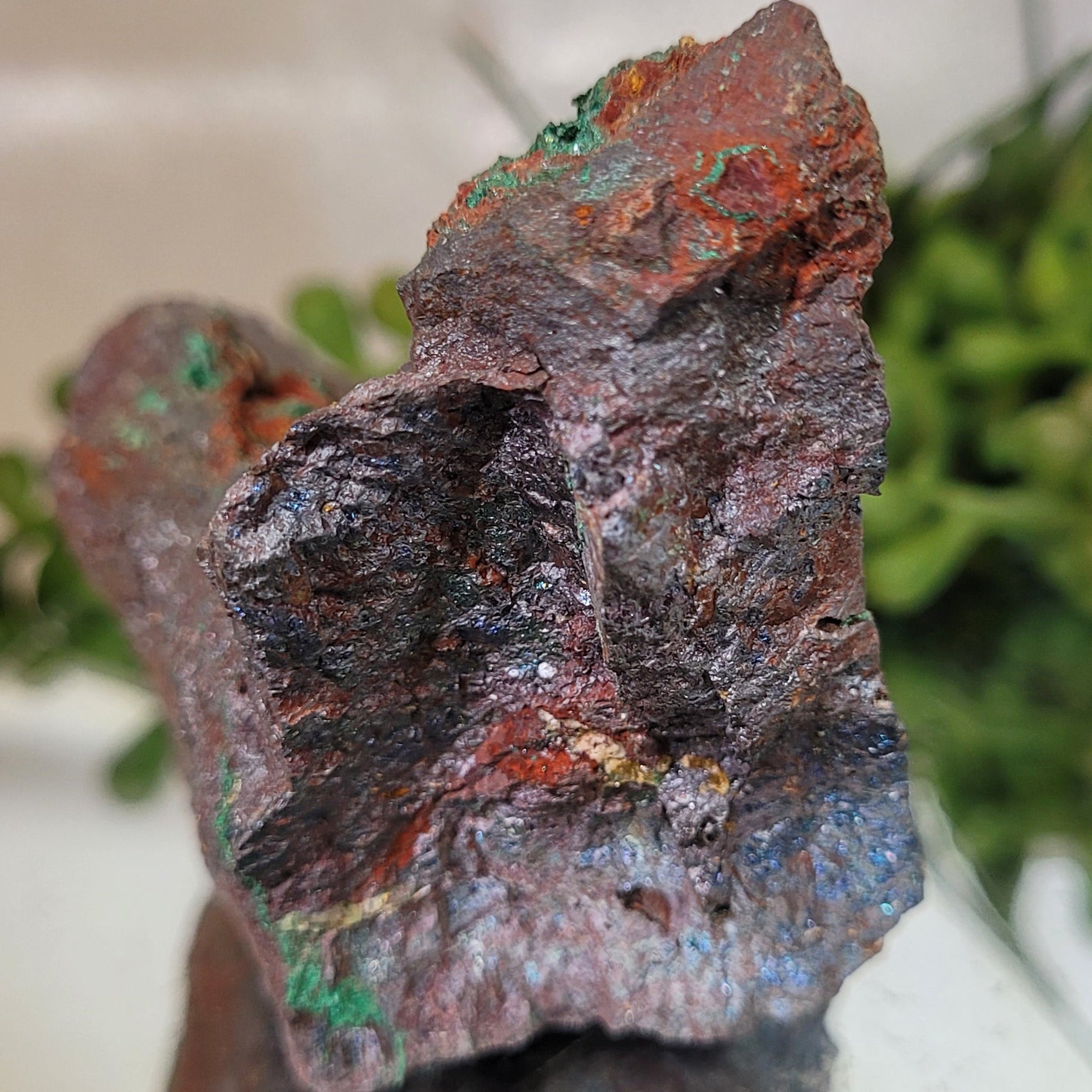 Crystalline Malachite Specimen | Natural Copper Mineral Vug | 277g