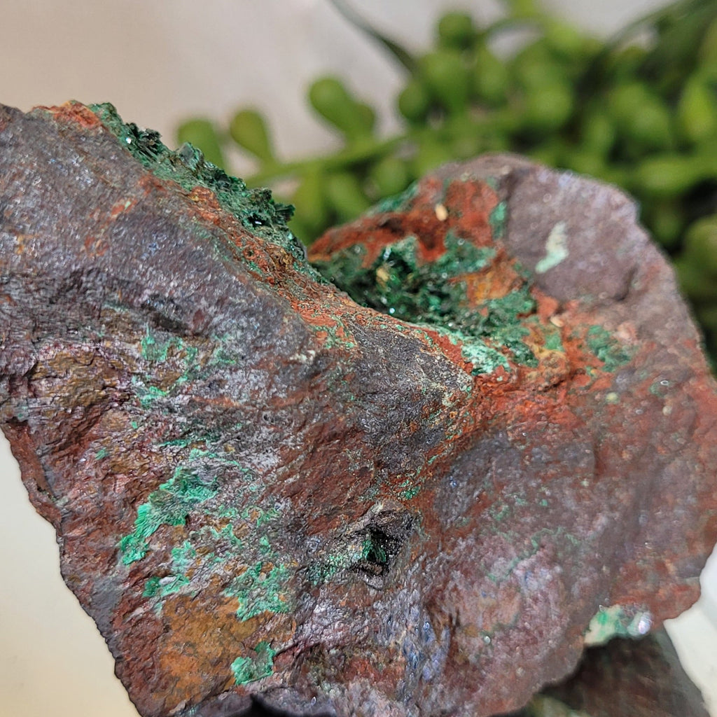Crystalline Malachite Specimen | Natural Copper Mineral Vug | 277g