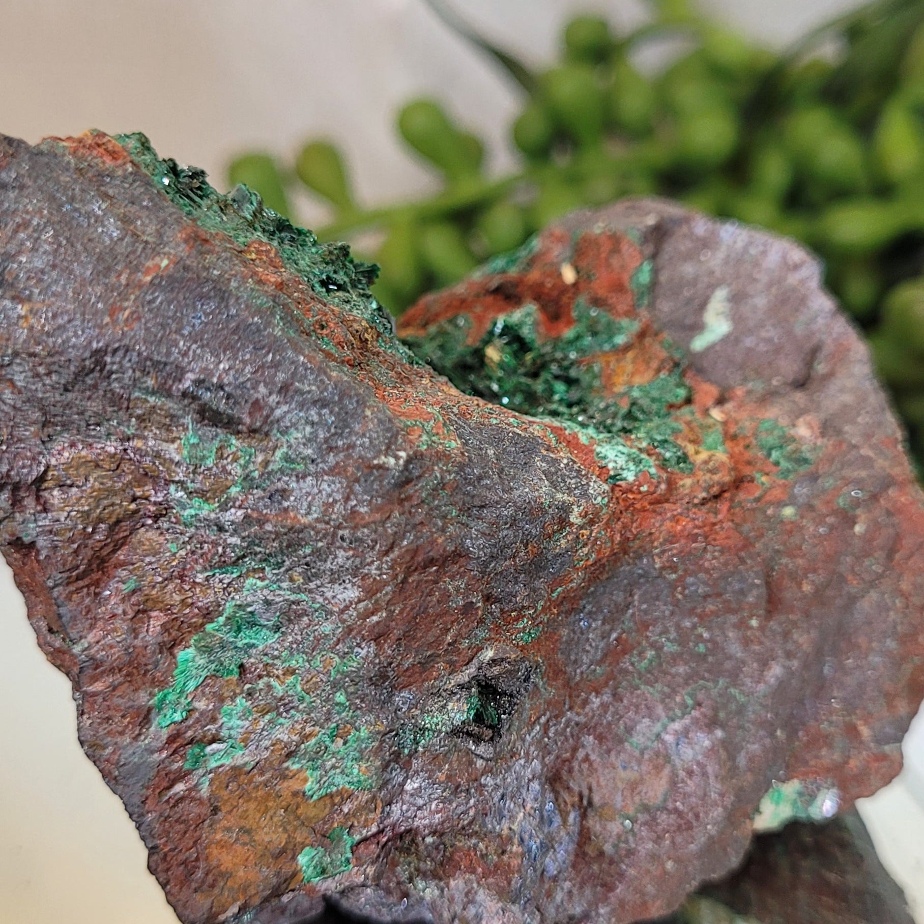 Crystalline Malachite Specimen | Natural Copper Mineral Vug | 277g