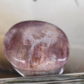Pink Ocean Jasper Palm Stone | Polished Ocean Jasper Worry Stone | Natural Ocean Jasper
