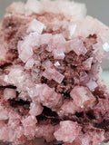 Pink Halite Crystal Specimen | Trona, California | Collector Mineral Display Piece | 445g | 134.3mm
