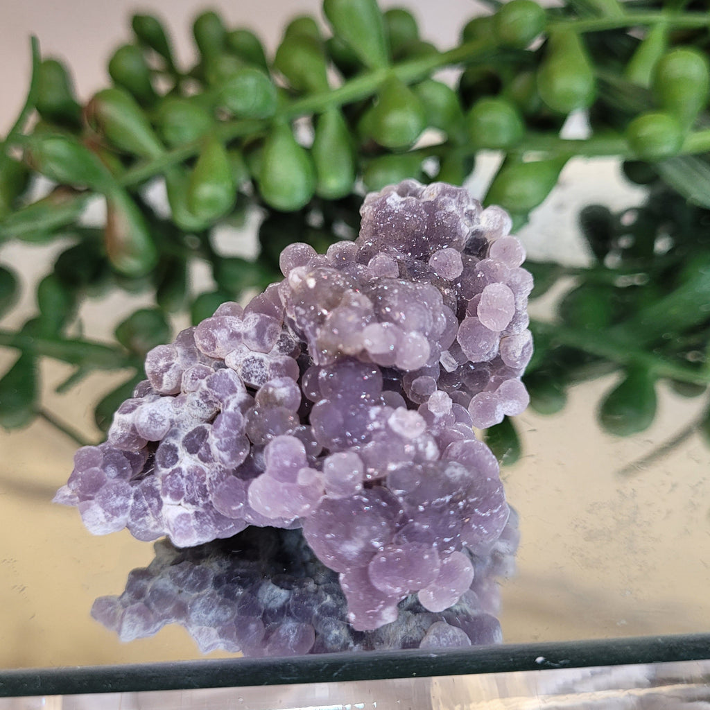 Natural Purple Grape Agate Specimen | Botryoidal Chalcedony Cluster | 47.6mm | 26g