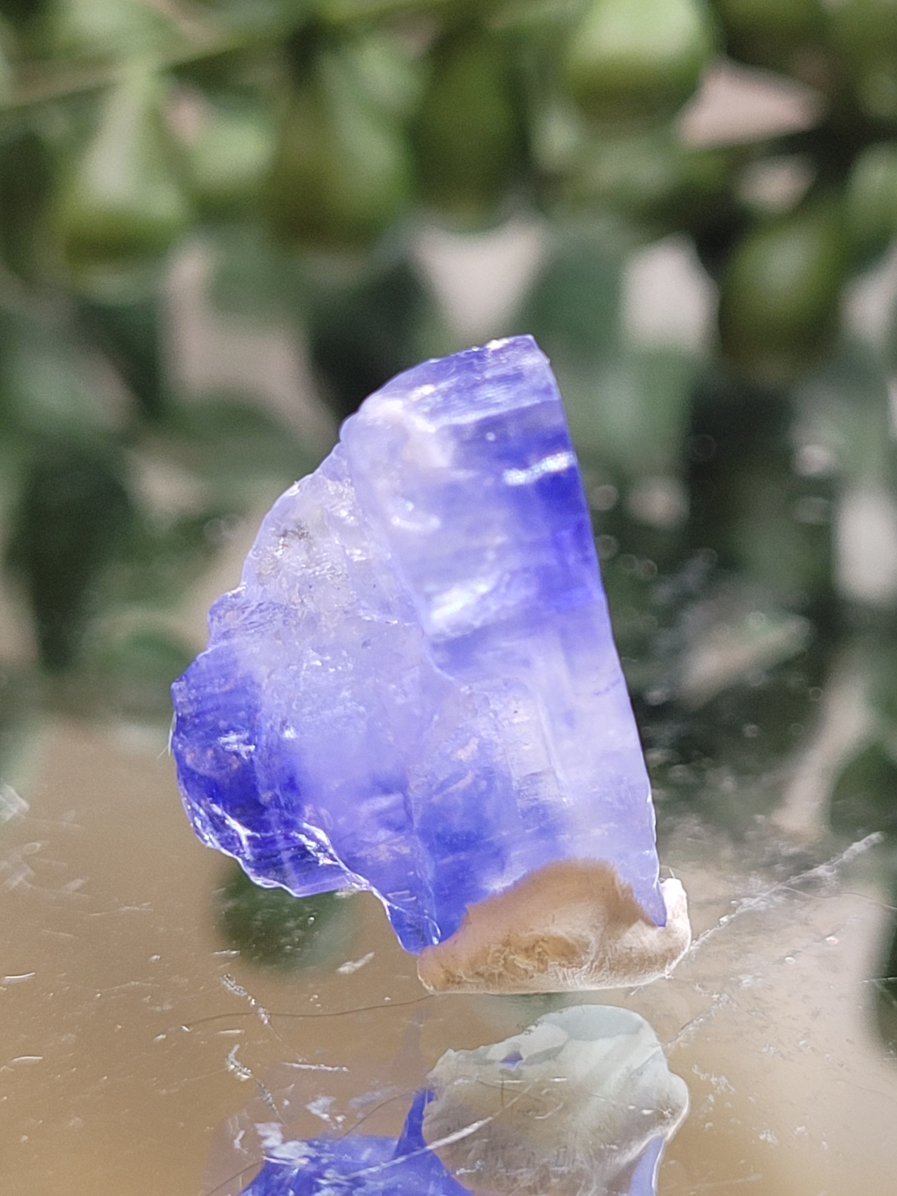 Blue Halite Crystal Specimen | Natural Blue Salt Crystal | Rare Mineral Collector Piece | 19.5mm | 2g
